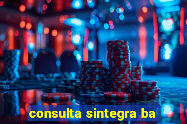 consulta sintegra ba